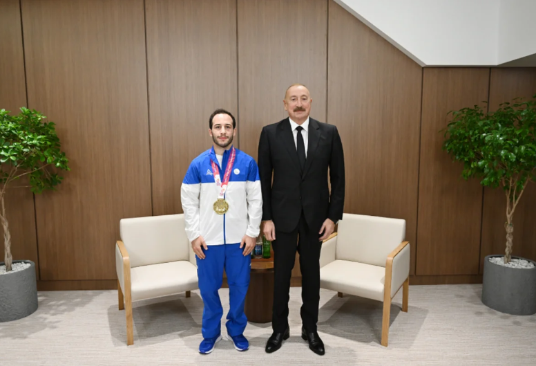 İlham Əliyev cüdo üzrə dünya çempionatının açılış mərasimində iştirak edib - Foto/Video