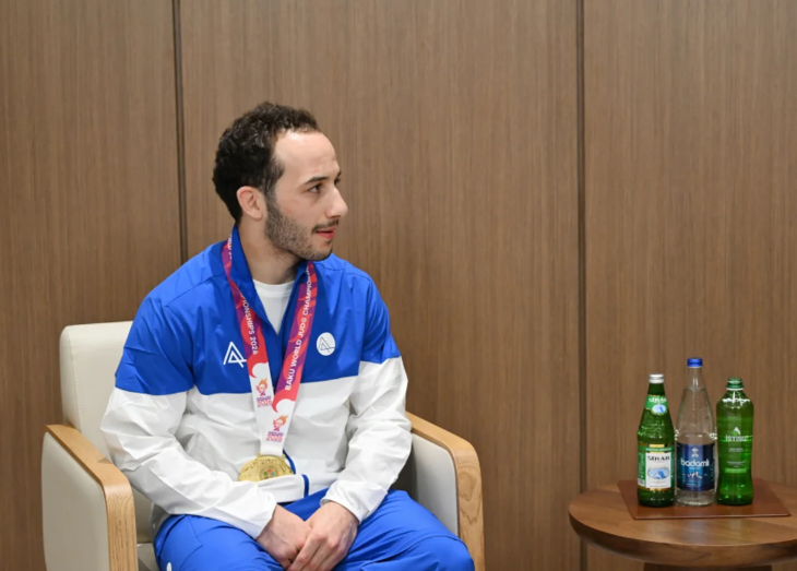 İlham Əliyev cüdo üzrə dünya çempionatının açılış mərasimində iştirak edib - Foto/Video