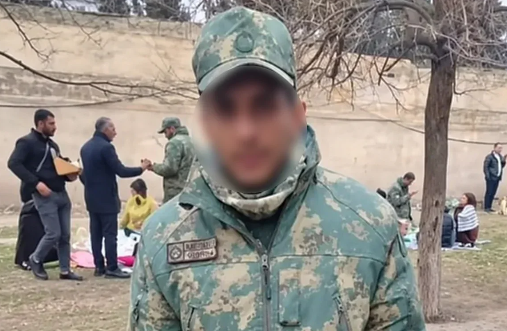 Ermənistanda saxlanılan Azərbaycan hərbçisi ifadə verdi: "Mənə bıçaqla hücum edib döydülər"