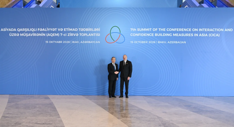 İlham Əliyev AQEM-in 7-ci Zirvə Toplantısında çıxış edib - Foto