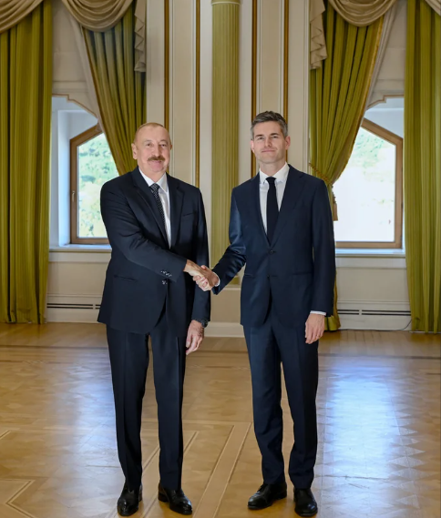 İlham Əliyev Niderlandın xarici işlər nazirini qəbul edib - Foto