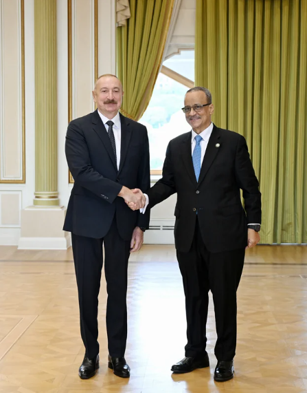 İlham Əliyev İƏT-in baş katibini qəbul edib - Foto