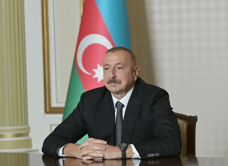 İlham Əliyev Bakıda keçirilən beynəlxalq görüşün iştirakçılarına müraciət ünvanlayıb