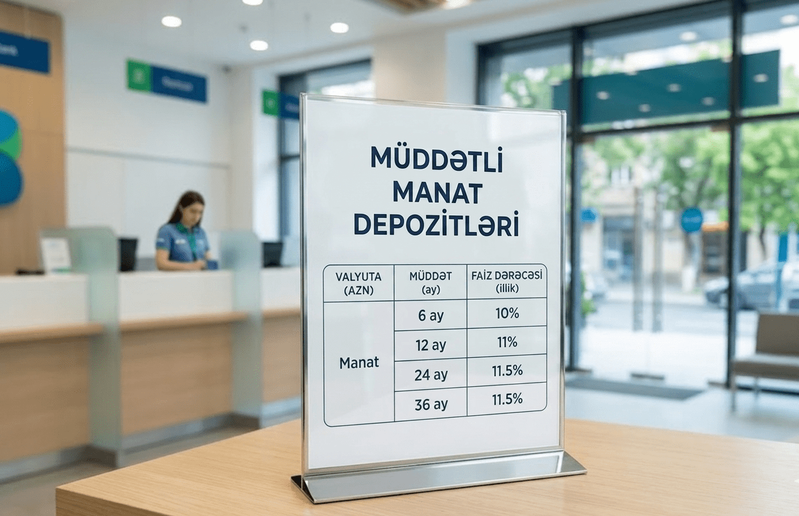 Bankda yüksək faizli depozit açanların nəzərinə - VACİB XƏBƏRDARLIQ