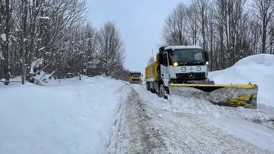 Qarın hündürlüyü üç metrə yaxınlaşıb - FOTO