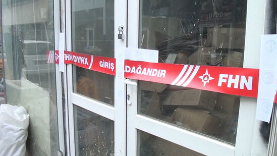 "Eurohome"un fəaliyyəti məhdudlaşdırıldı - FOTO/VİDEO