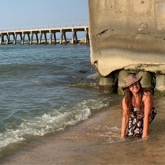 "Milli kupalnik" sifariş verən Nazilə Səfərli dənizdə – FOTO