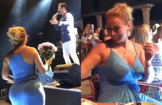 "Nikki Minaj Rozanın yanında qələt edir" - Video