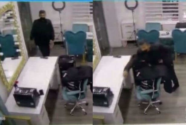 Bakıda kosmetoloji mərkəzdə oğurluq - ANBAAN VİDEO