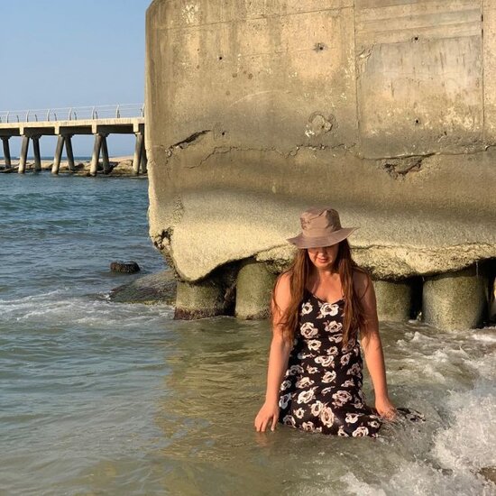 "Milli kupalnik" sifariş verən Nazilə Səfərli dənizdə – FOTO