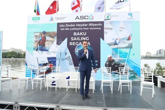 Ulu öndər Heydər Əliyevin 100 illik yubileyinə həsr olunmuş "Baku Sailing Regatta 2023" keçirilib