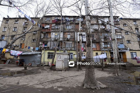 Ürəkbulandıran mənzərə, Bakının pərdə arxasında qalan binaları - FOTOREPORTAJ