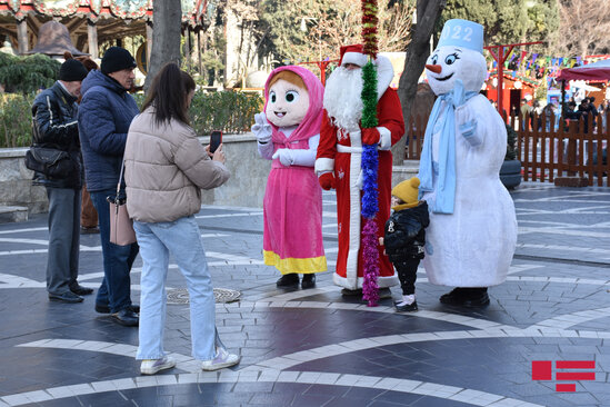 Bakı Yeni İli qeyd edir - FOTOLENT