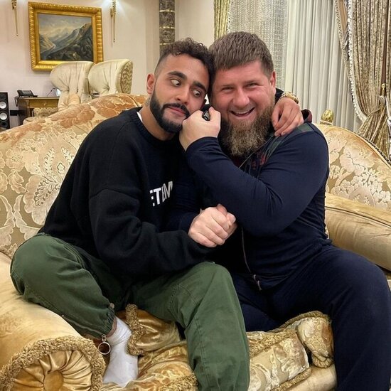 Hüseyn Ramzan Kadırovun iqamətgahında - FOTOLAR