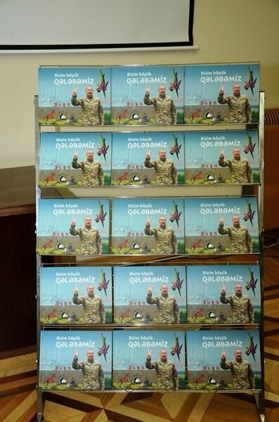 E.Həbibullayev:"Kitabda qələbəmiz və Prezident İlham Əliyevin siyasəti haqqında uşaqların anlaya biləcəyi tərzdə məlumatlar verilir"