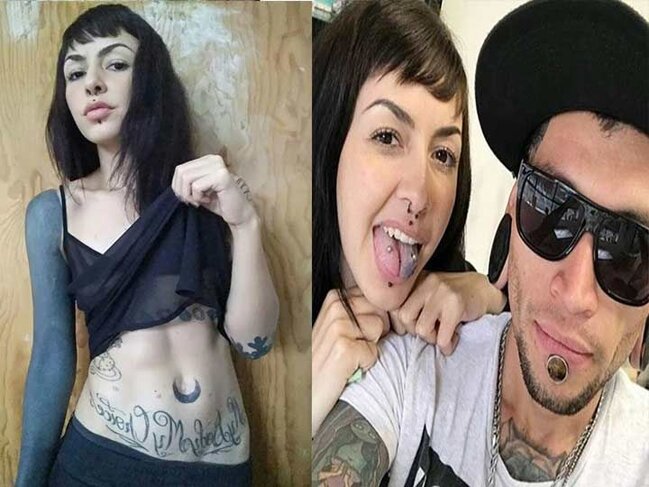 Göbəyini kəsdirib sevgilisinə hədiyyə etdi: Üstünə bu sözləri yazdı - FOTOLAR