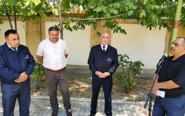 Göyçayda vətəndaşların problemi dinlənildi