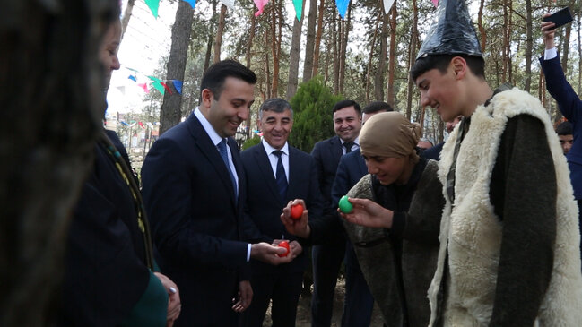 Gədəbəy RİH Novruz bayramı şənliyi təşkil etdi - FOTO-VİDEO