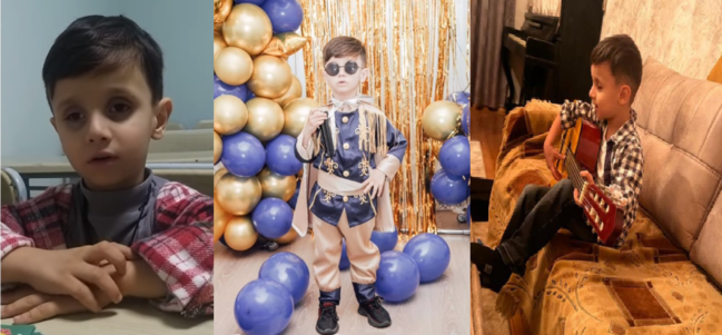 Göz əngəlli 5 yaşlı Murad görün nələr bacarır - Böyüklərə NÜMUNƏ - VİDEO