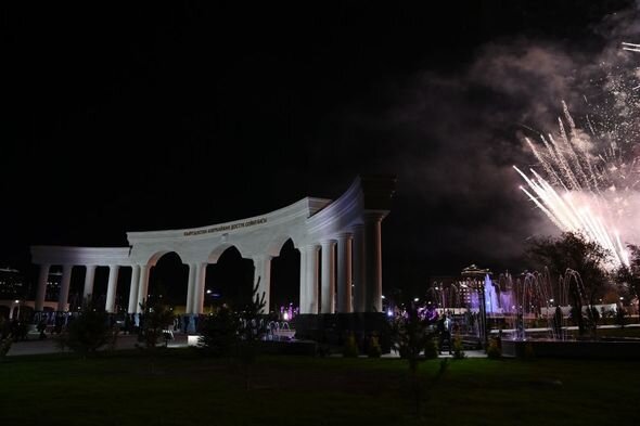 Bişkekdə Qırğızıstan-Azərbaycan Dostluq Parkı açılıb - FOTO