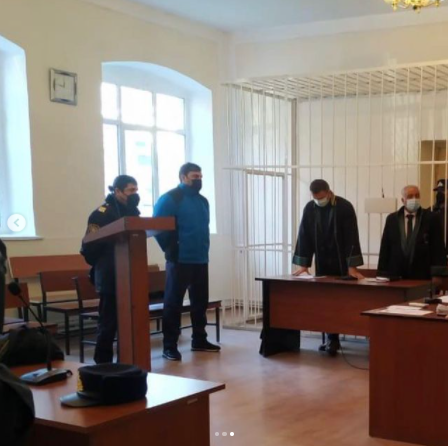 Kamil Zeynallı barədə həbs qərarının verildiyi məhkəmə prosesindən FOTO