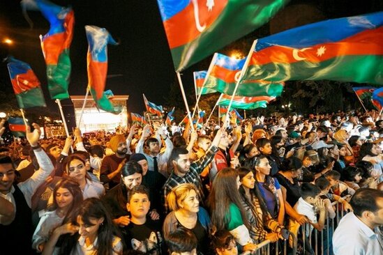 Nərimanov rayonunda "Qurtuluşdan Zəfərə" adlı möhtəşəm konsert