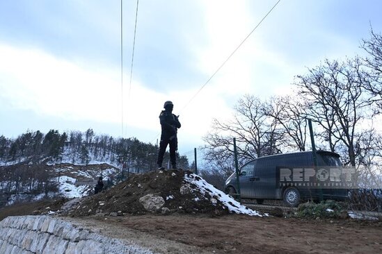 Şuşa-Xankəndi yolunda aksiya: Əraziyə polislər gəlib