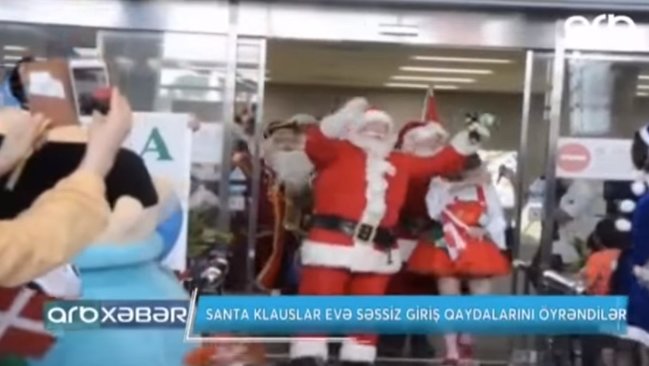 Dünya Santa Klausları bir araya gəldi: "Evə səs salmadan girin" – VİDEO