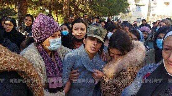 Kəlbəcərdə şəhid olan hərbi qulluqçu dəfn edilib - YENİLƏNİB + FOTO