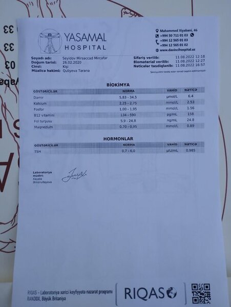 "Mərhəmətli insanlar, yeganə balamı ölməyə qoymayın" - 2 yaşlı Mirsəccadın YARDIMA ehtiyacı var - FOTO/VİDEO