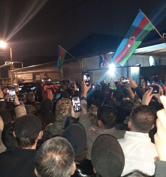 Əsgərimizlə vida mərasimi keçirilir - FOTO