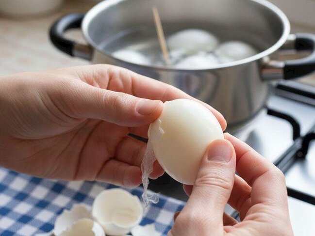 Yumurta qaynadarkən suya niyə diş çöpü atılır?