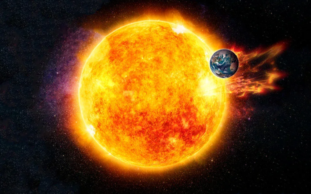 Günəşdə iki güclü partlayış qeydə alınıb