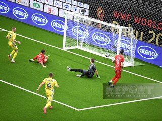 Dünya çempionatı: Türkiyə Bakıda Ukraynanı məğlub etdi (FOTO)