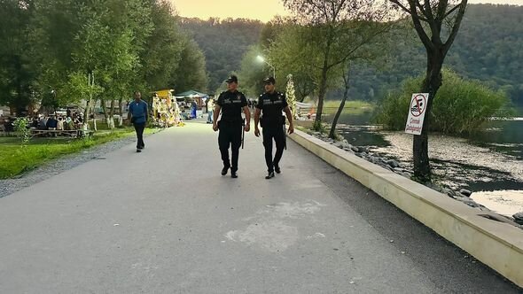 Polis istirahət zonalarında fasiləsiz xidmət aparır - FOTO