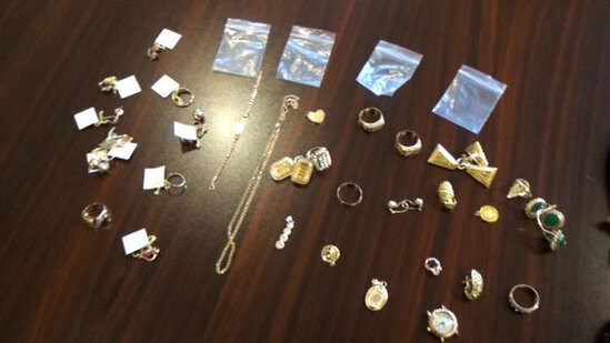 Azərbaycanda yarım milyon manatlıq qızıl oğurlayan dəstə üzvləri ələ keçdi - FOTO/VİDEO