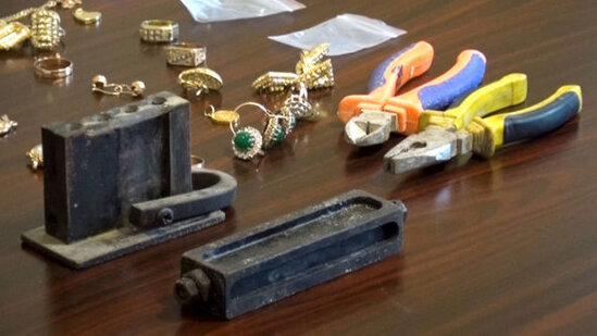 Azərbaycanda yarım milyon manatlıq qızıl oğurlayan dəstə üzvləri ələ keçdi - FOTO/VİDEO