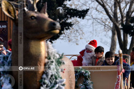 Bakı 2022-ci ili belə qarşılayır - FOTOREPORTAJ