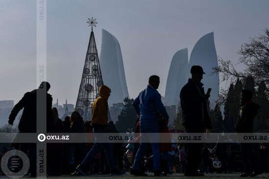 Bakı 2022-ci ili belə qarşılayır - FOTOREPORTAJ