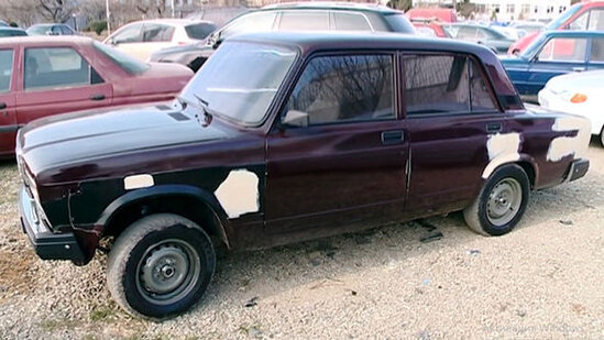 Qazinin avtoxuliqanlıq görüntüləri - FOTO/VİDEO