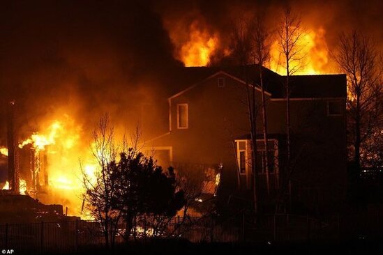 Yeni ilin ilk gününü meşə yanğını ilə qarşıladılar - FOTO