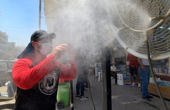 İraqda havanın temperaturu 50 dərəcəni keçib – FOTO
