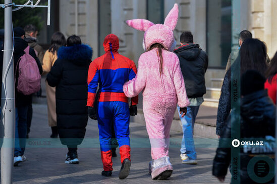 Bakı 2022-ci ili belə qarşılayır - FOTOREPORTAJ