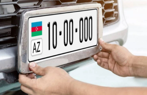 Azərbaycanda avtomobillərdə çipli nömrələr ləğv olunub - RƏSMİ