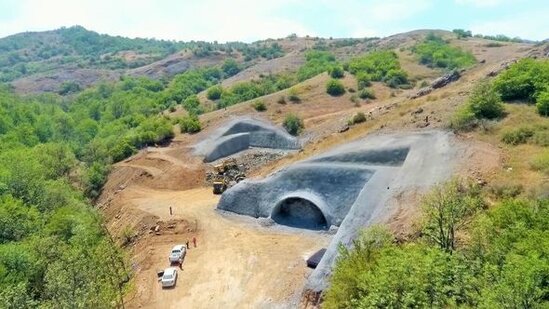 Şuşaya gedən tunellərin tikintisi ilə bağlı AÇIQLAMA - FOTO
