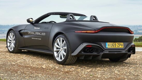 "Aston Martin"in yeni modelinin ilk FOTOLARI YAYILDI