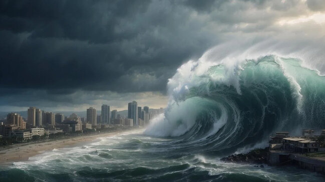 Avropa sahillərində 100 metr hündürlükdə meqa-sunami: Səbəb nə olmuşdu?