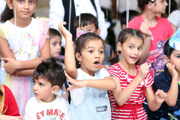 Heydər Əliyev Fondu uşaqlar üçün əyləncə tədbirləri keçirib - FOTO