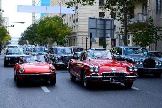 Bakıda klassik maşınların yürüşü keçiriləcək