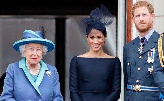 Şahzadə Harri və Meqan 2 ildən sonra kraliça ilə görüşdülər